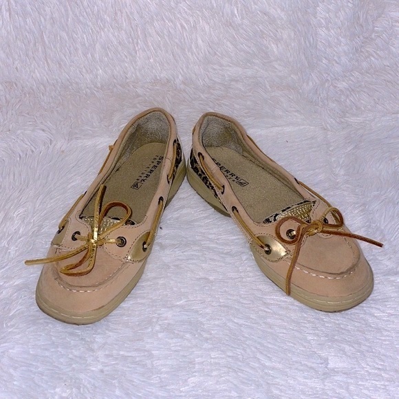 Sperry Angelfish Leopard Jacquard Slip-On Boat Shoe - Picture 6 of 12